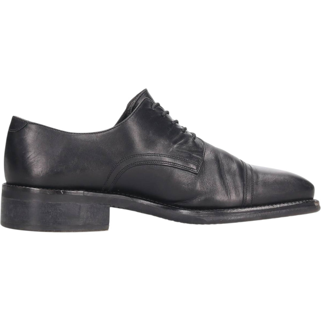 CABLE AND Co. Square Toe Straight Tip Shoes, Made in Italy, 8D Men's 26.5cm unclear black type Vintage Second Hand