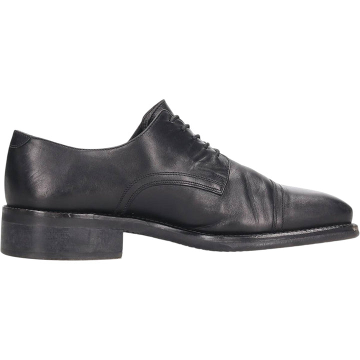 CABLE AND Co. Square Toe Straight Tip Shoes, Made in Italy, 8D Men's 26.5cm unclear black type Vintage Second Hand