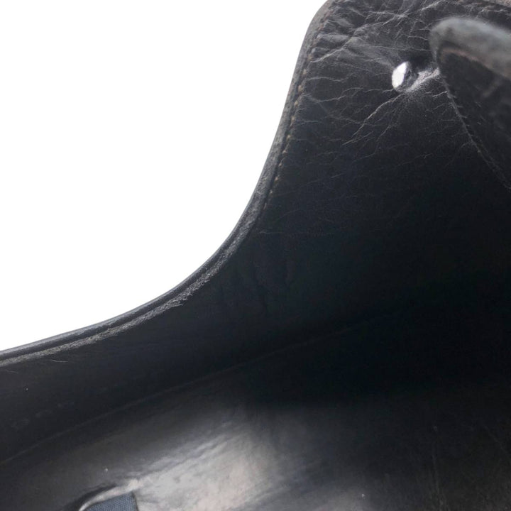 CABLE AND Co. Square Toe Straight Tip Shoes, Made in Italy, 8D Men's 26.5cm unclear black type Vintage Second Hand