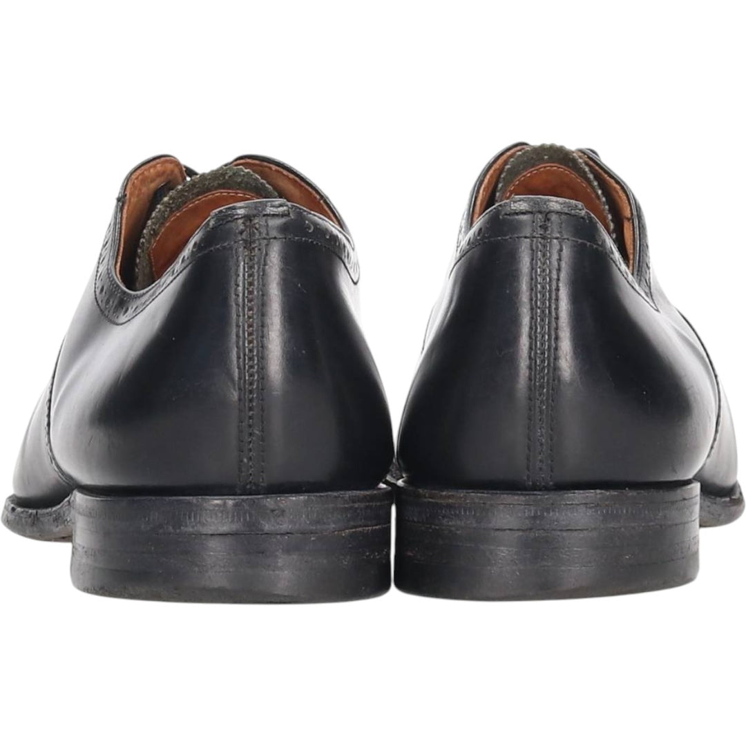 Church's semi-brogue straight-tip shoes Men's 26.5cm genuine leather black type Vintage Second Hand