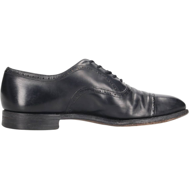 Church's semi-brogue straight-tip shoes Men's 26.5cm genuine leather black type Vintage Second Hand