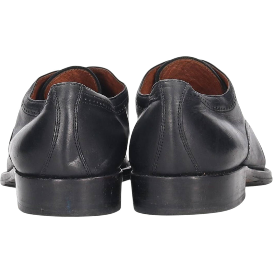 ALFEO PISANI Straight Tip Shoes, Made in Italy, Size 42 1/2 Men's 27.0cm unclear black type Vintage Second Hand