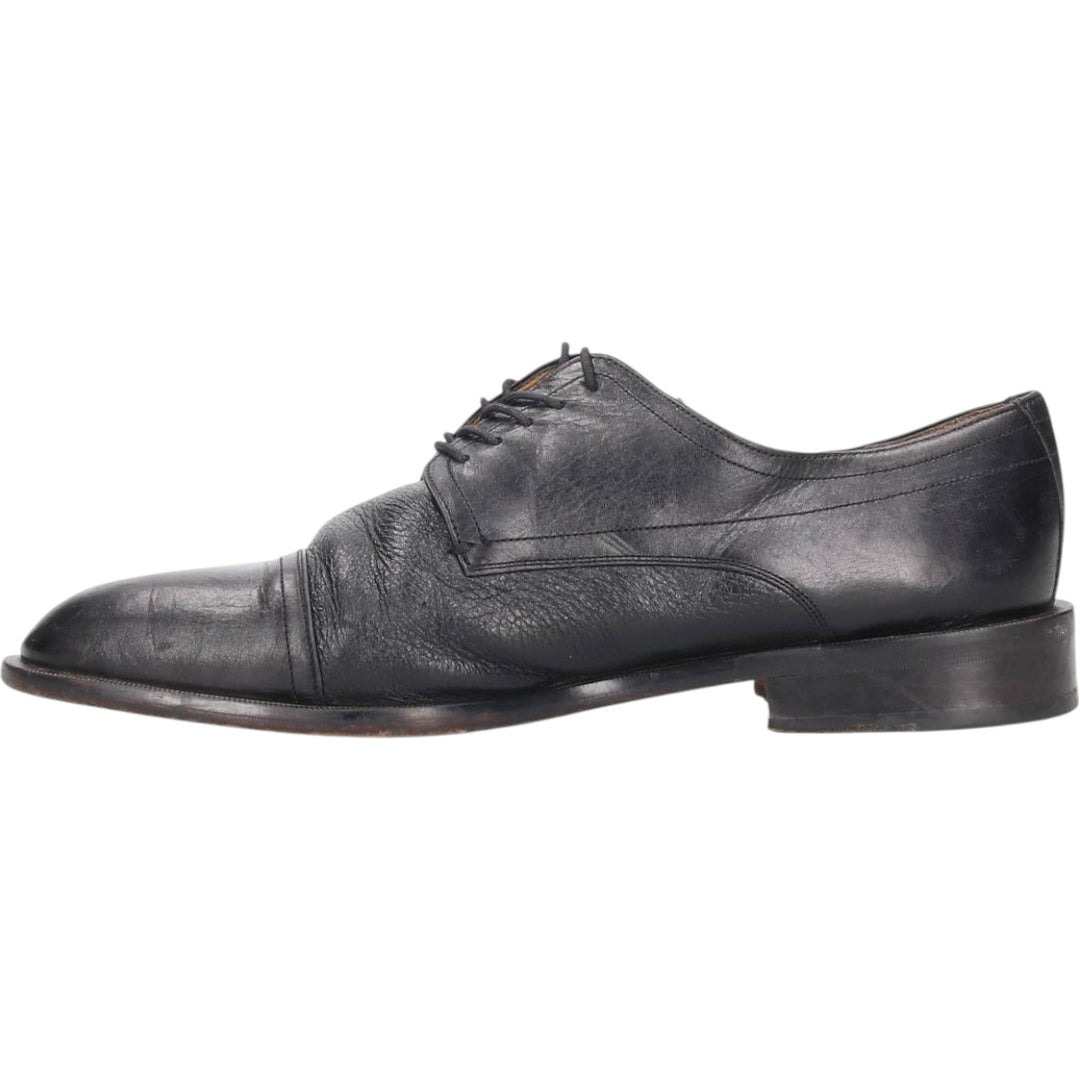 Mezlan Straight Tip Shoes, Made in Spain, Size 9 Wide Men's 27.0cm genuine leather black type Vintage Second Hand