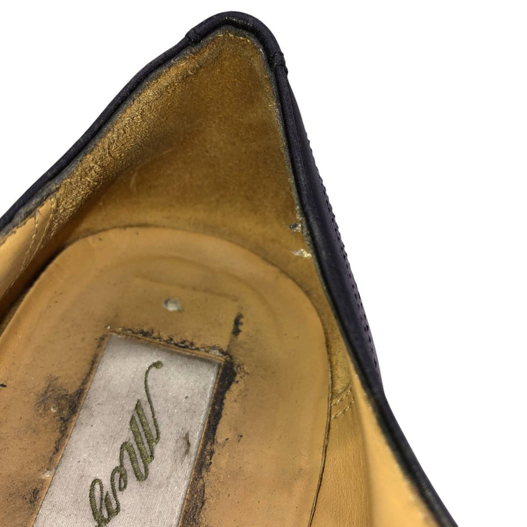 Mezlan Straight Tip Shoes, Made in Spain, Size 9 Wide Men's 27.0cm genuine leather black type Vintage Second Hand