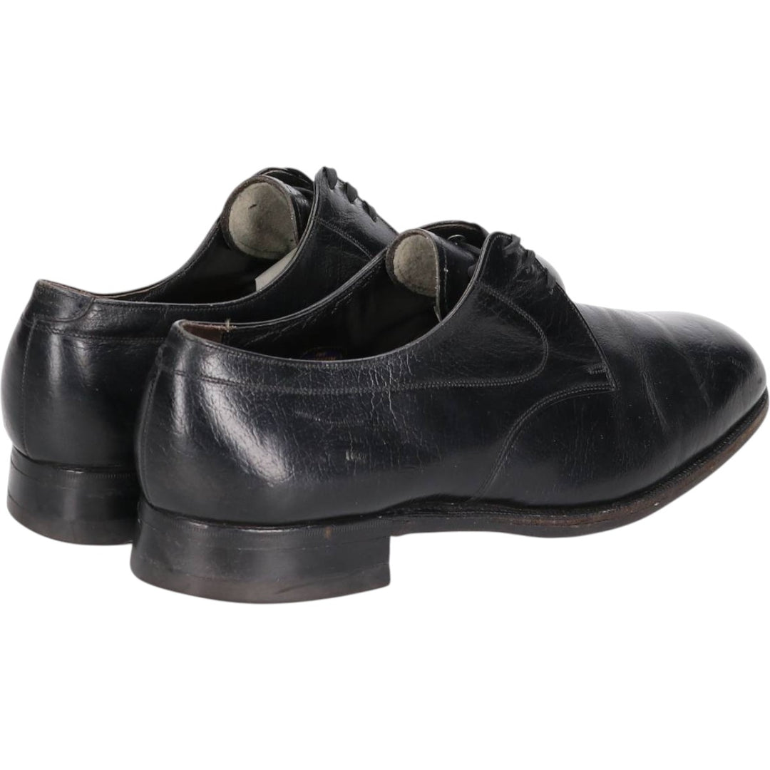 Florsheim Plain Toe Shoes 10 D Men's 28.0cm genuine leather black type Vintage Second Hand