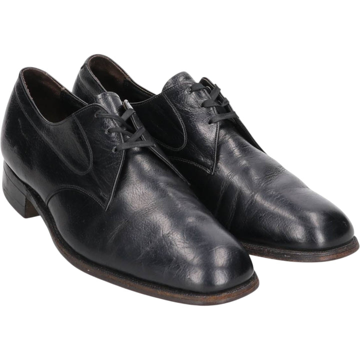 Florsheim Plain Toe Shoes 10 D Men's 28.0cm genuine leather black type Vintage Second Hand