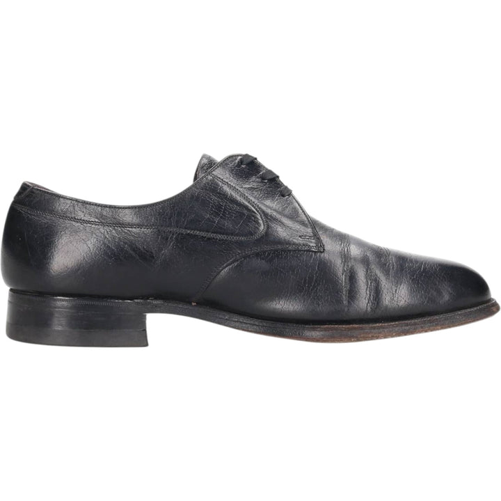 Florsheim Plain Toe Shoes 10 D Men's 28.0cm genuine leather black type Vintage Second Hand