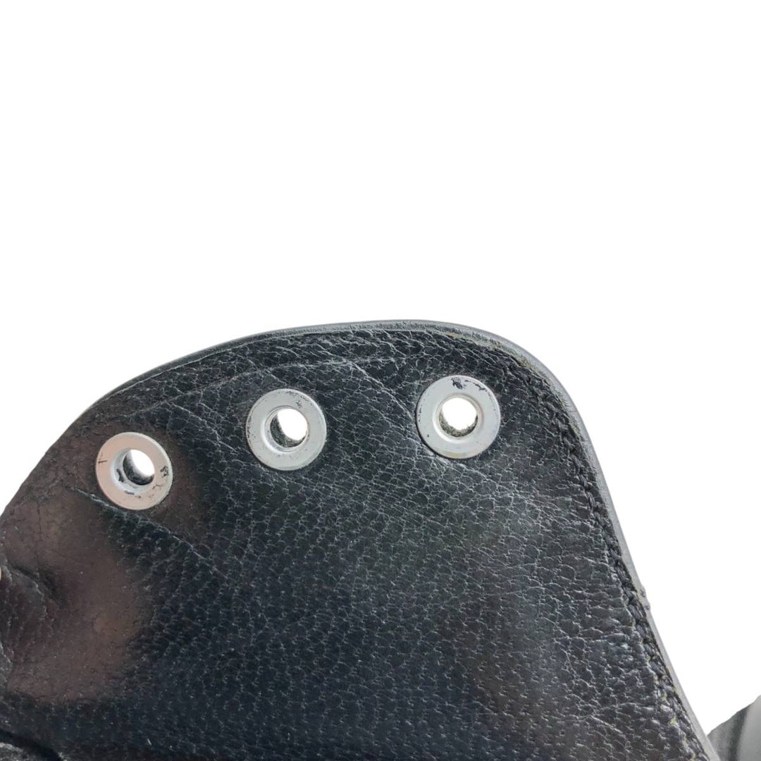 Florsheim Plain Toe Shoes 10 D Men's 28.0cm genuine leather black type Vintage Second Hand