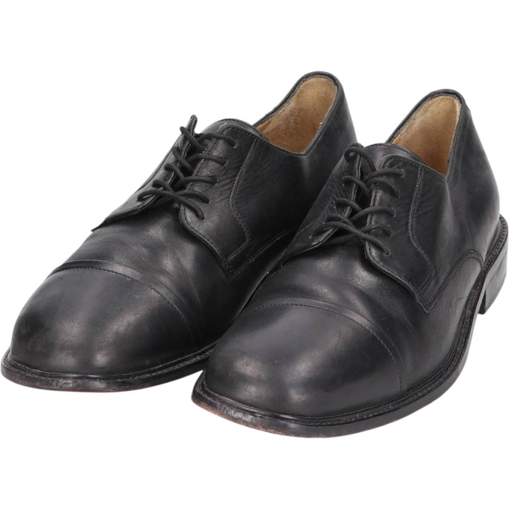 Johnston & Murphy JOHNSTON AND MURPHY Straight Tip Shoes, Size 7 M Men's 25.0cm genuine leather black type Vintage Second Hand