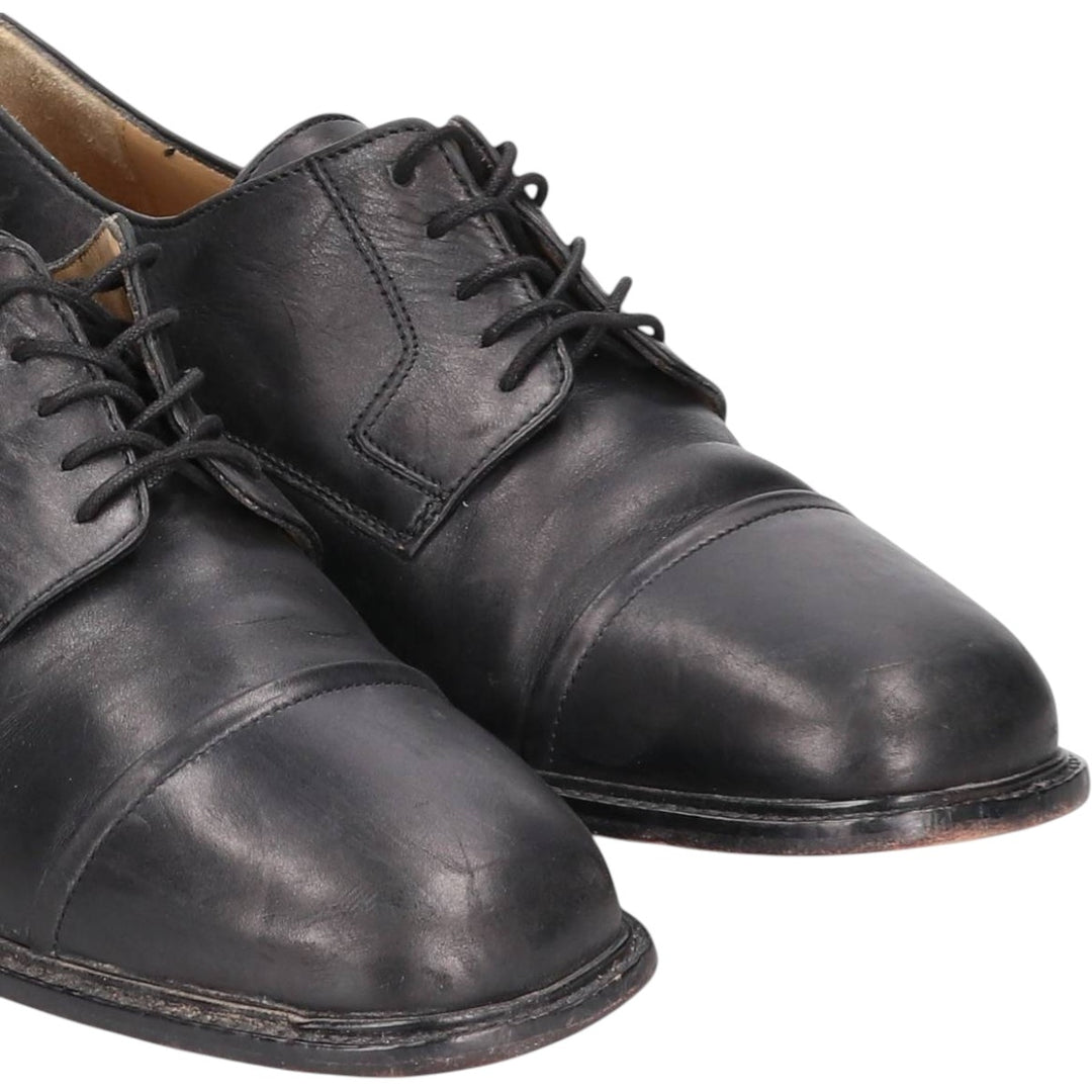 Johnston & Murphy JOHNSTON AND MURPHY Straight Tip Shoes, Size 7 M Men's 25.0cm genuine leather black type Vintage Second Hand