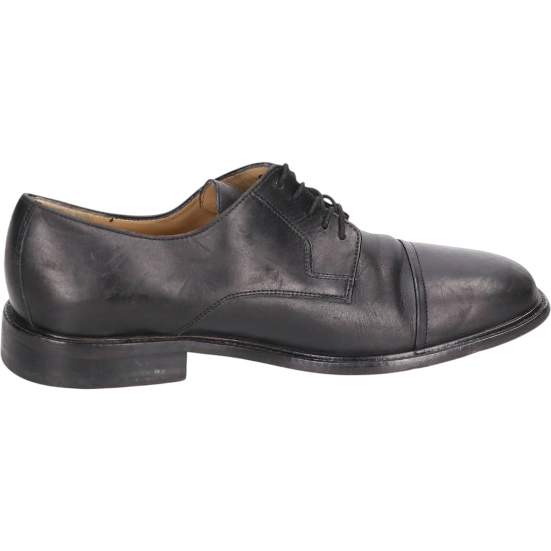 Johnston & Murphy JOHNSTON AND MURPHY Straight Tip Shoes, Size 7 M Men's 25.0cm genuine leather black type Vintage Second Hand