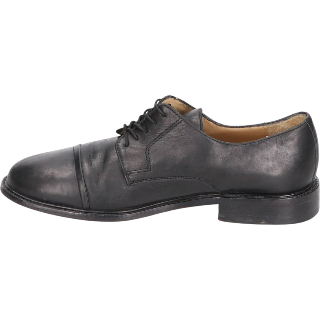 Johnston & Murphy JOHNSTON AND MURPHY Straight Tip Shoes, Size 7 M Men's 25.0cm genuine leather black type Vintage Second Hand