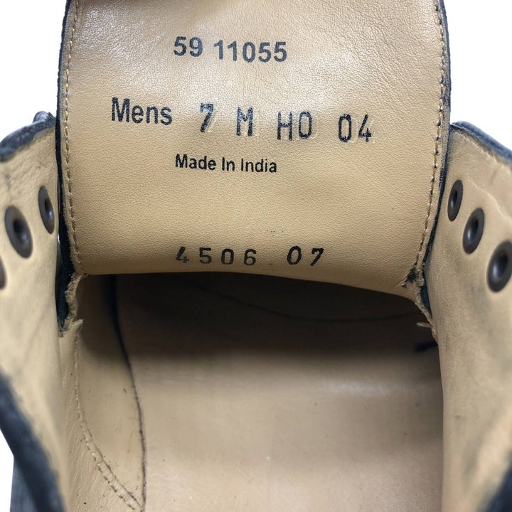 Johnston & Murphy JOHNSTON AND MURPHY Straight Tip Shoes, Size 7 M Men's 25.0cm genuine leather black type Vintage Second Hand