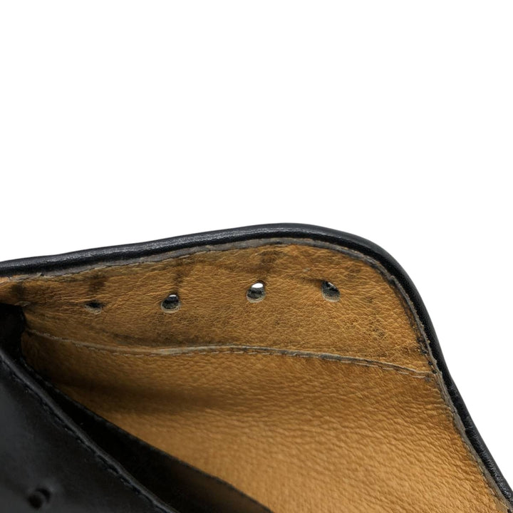 Bruno Magli Straight Tip Shoes, Made in Italy, Size 8 M Men's 27.5cm unclear black type Vintage Second Hand