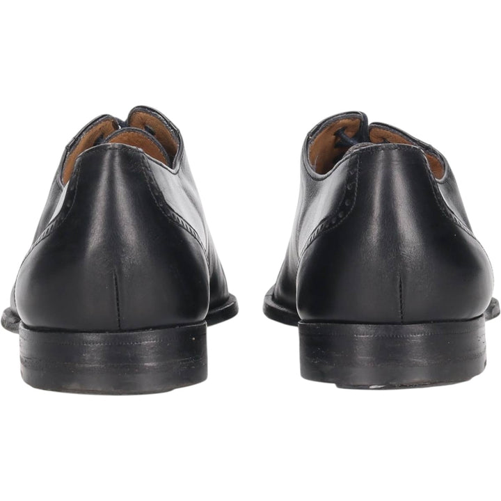 Bally semi-brogue straight-tip shoes, made in Italy, size 8 1/2 D Men's 27.0cm genuine leather black type Vintage Second Hand
