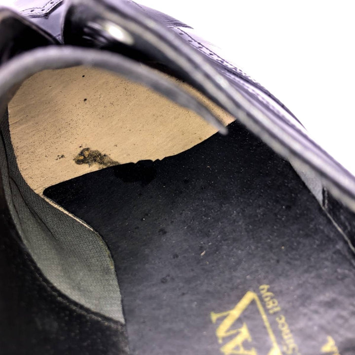 Bostonian Wingtip Shoes, Made in USA, Size 9 1/2 M Men's 27.5cm unclear black type Vintage Second Hand