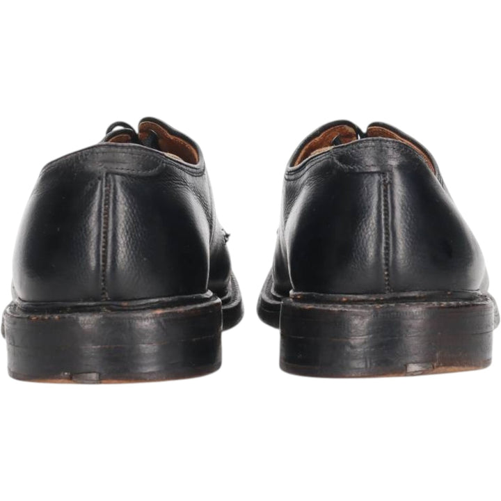 British Walkers Plain Toe Shoes, Made in USA, Size 85 Men's 26.5cm genuine leather black type Vintage Second Hand