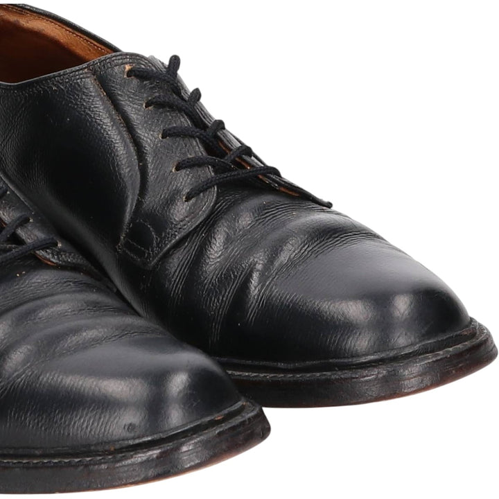 British Walkers Plain Toe Shoes, Made in USA, Size 85 Men's 26.5cm genuine leather black type Vintage Second Hand