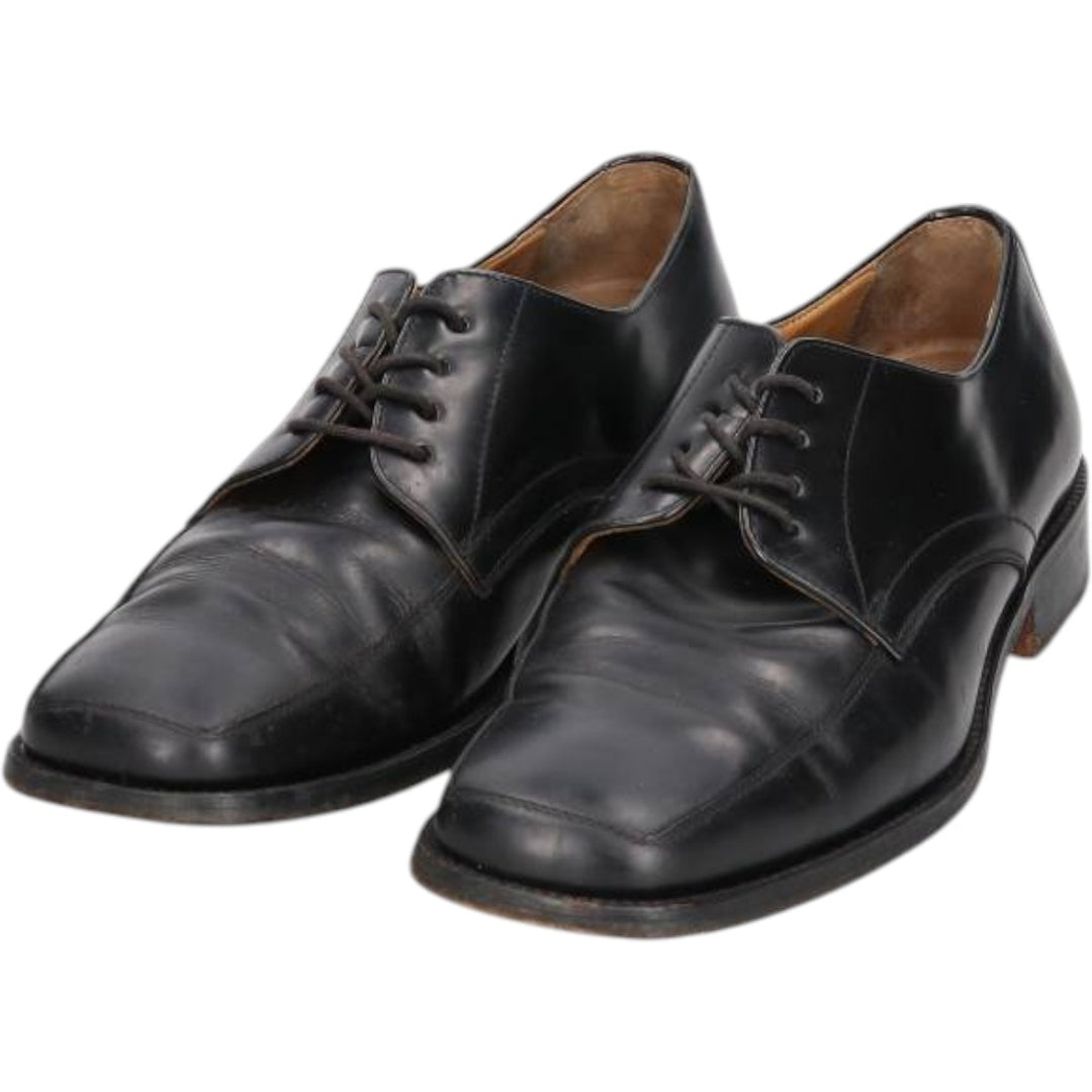 To Boot New York Adam Derrick Square Toe U-Tip Shoes, Made in Italy, Size 10 (Men's Size 11) /saa014017 Men's 28.0cm genuine leather black type Vintage Second Hand