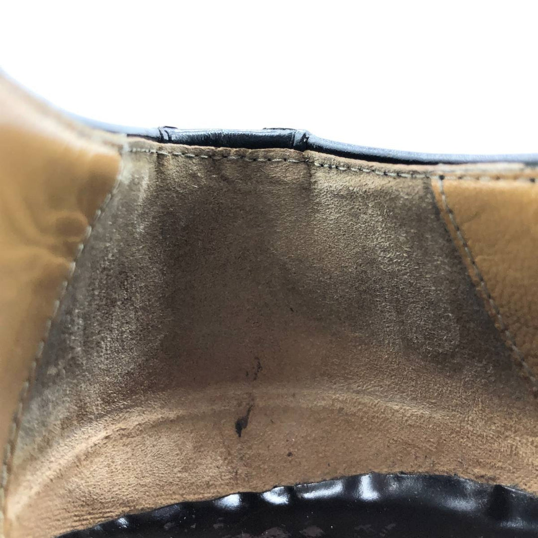 To Boot New York Adam Derrick Square Toe U-Tip Shoes, Made in Italy, Size 10 (Men's Size 11) /saa014017 Men's 28.0cm genuine leather black type Vintage Second Hand