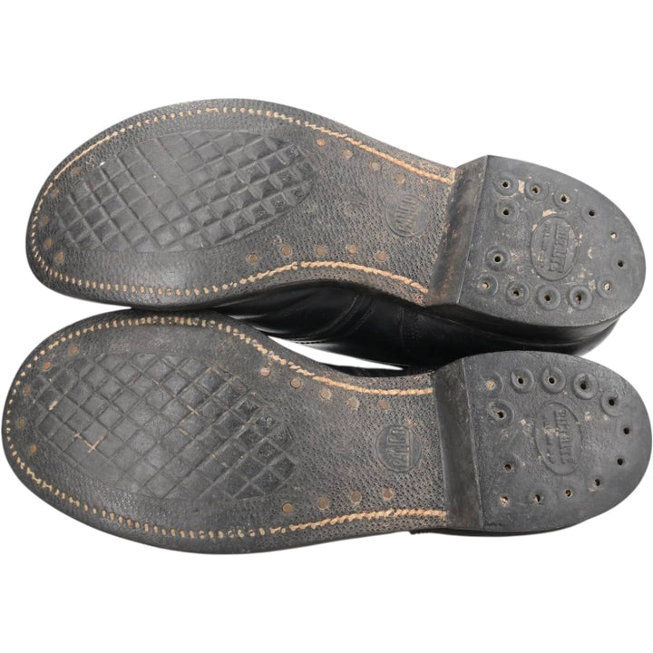 Vintage 1960s US Army Steel Toe Military Boots, Size 8, Men's, 10.2" (Saa014037) Men's 26.0cm genuine leather black type Vintage Second Hand