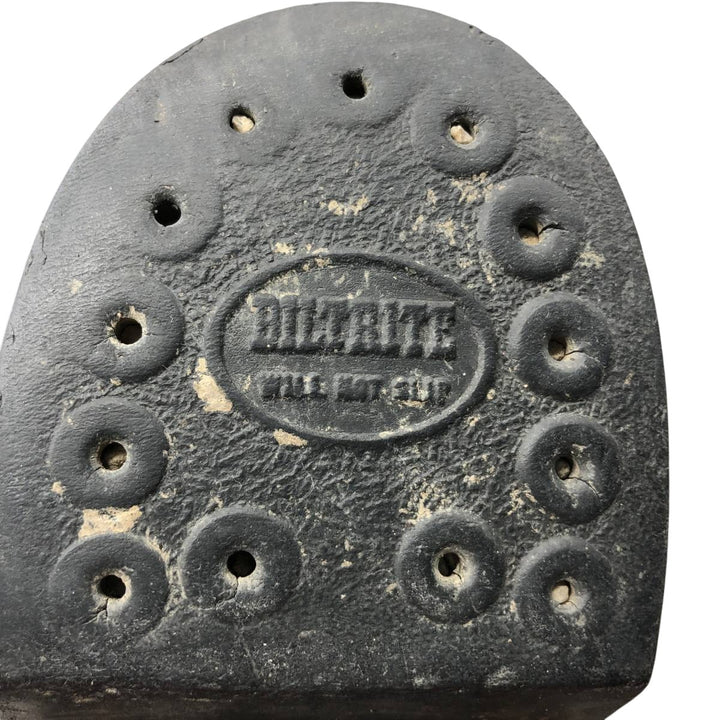 Vintage 1960s US Army Steel Toe Military Boots, Size 8, Men's, 10.2" (Saa014037) Men's 26.0cm genuine leather black type Vintage Second Hand