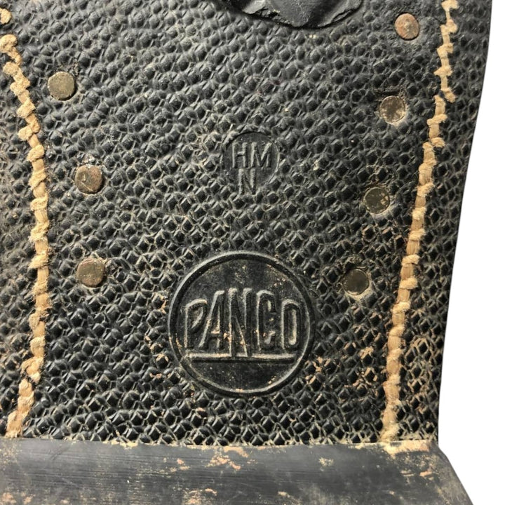 Vintage 1960s US Army Steel Toe Military Boots, Size 8, Men's, 10.2" (Saa014037) Men's 26.0cm genuine leather black type Vintage Second Hand