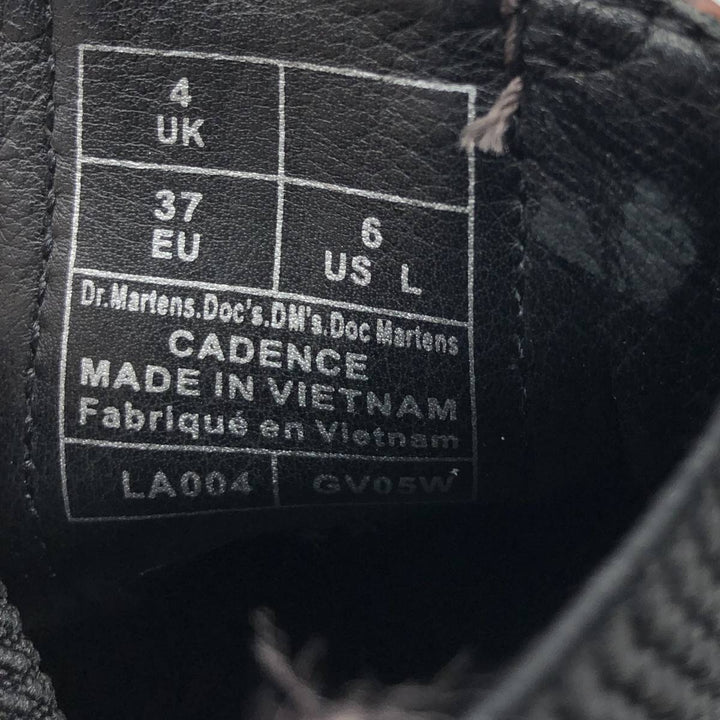 Dr. Martens CADENCE platform boots with side gore, size 4 Women's 23.0cm unclear red type reddish brown Vintage Second Hand