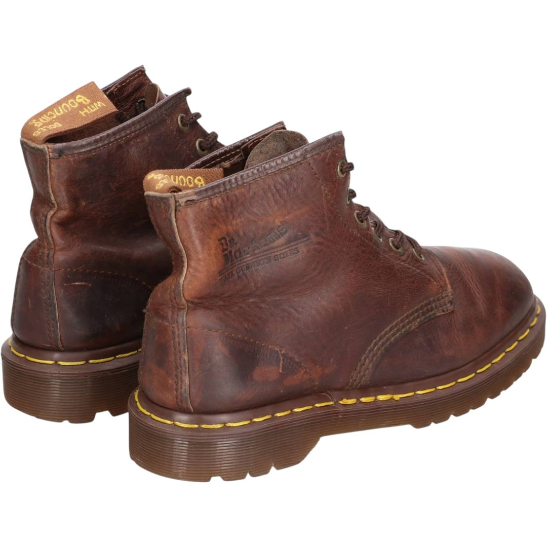 Dr. Martens 6-hole boots made in the UK Men's 25.0cm genuine leather brown type Vintage Second Hand