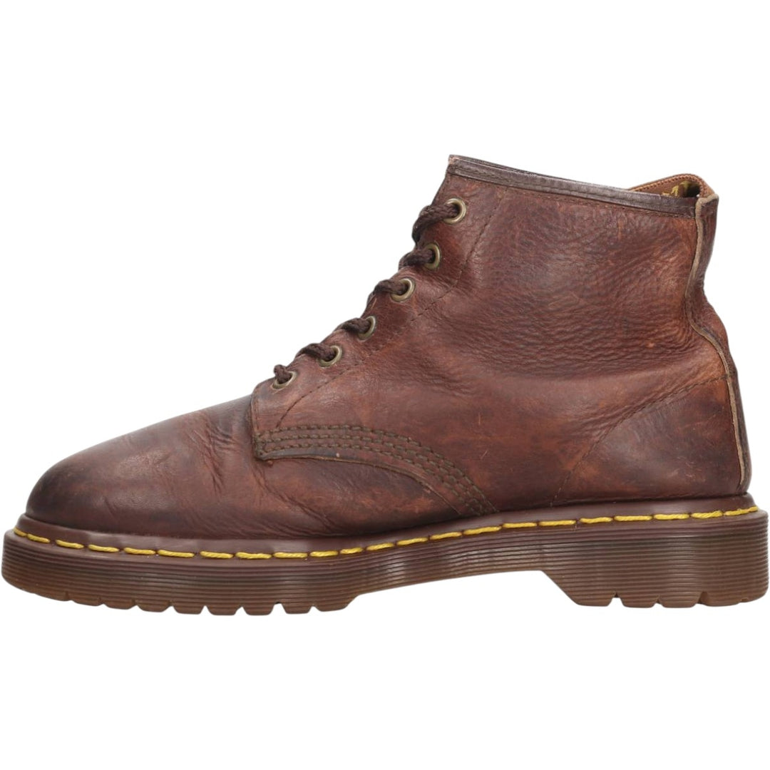 Dr. Martens 6-hole boots made in the UK Men's 25.0cm genuine leather brown type Vintage Second Hand