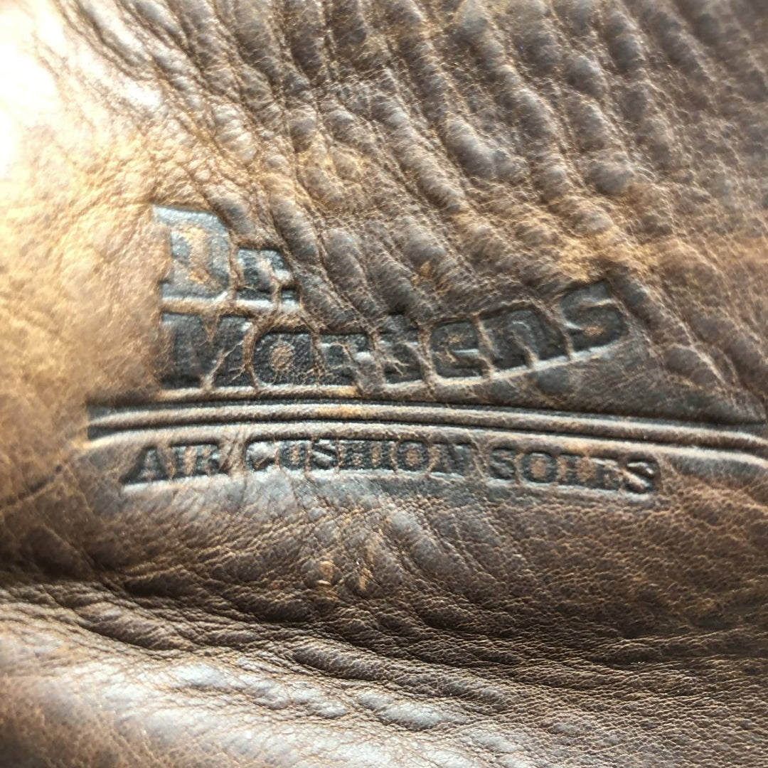 Dr. Martens 6-hole boots made in the UK Men's 25.0cm genuine leather brown type Vintage Second Hand