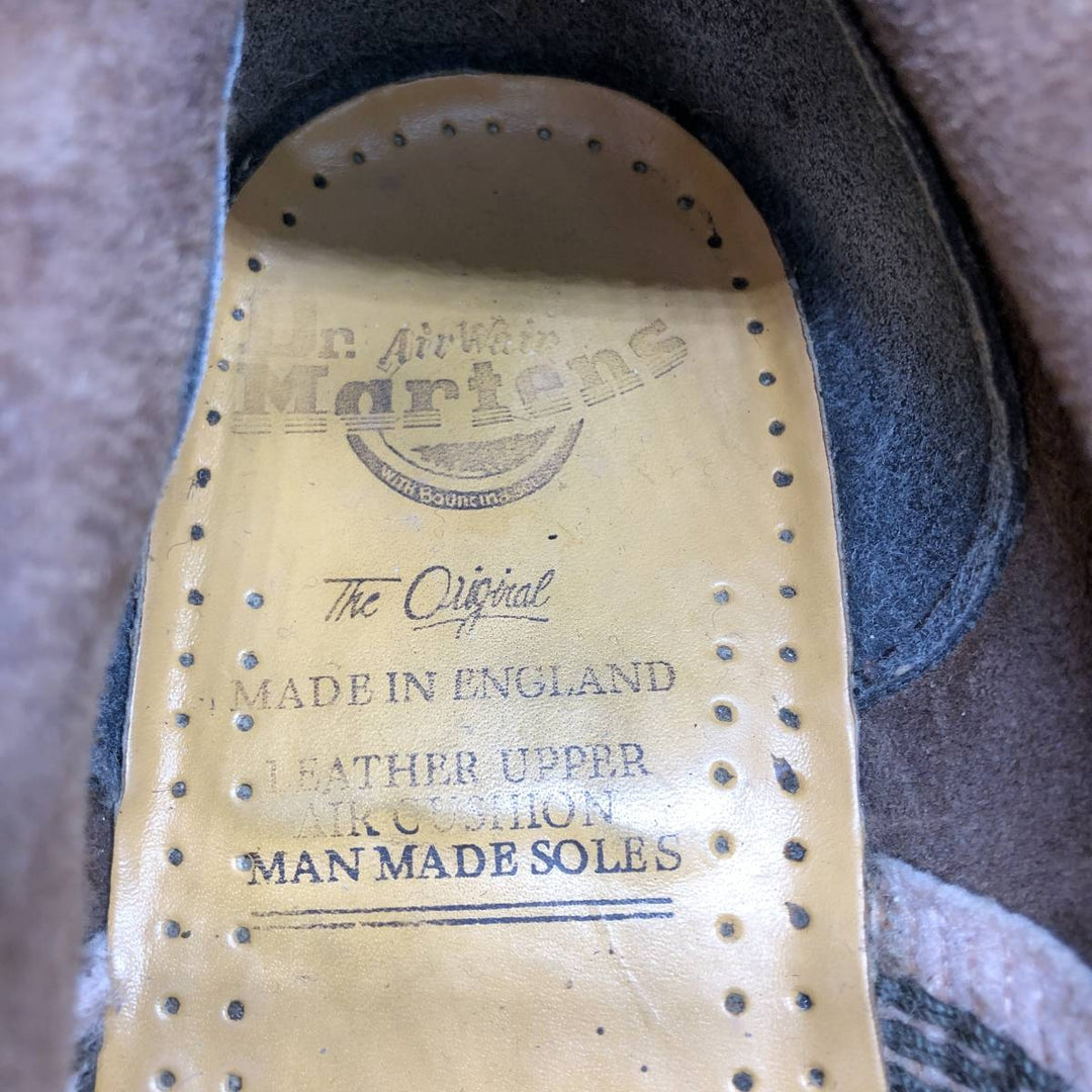 Dr. Martens 6-hole boots made in the UK Men's 25.0cm genuine leather brown type Vintage Second Hand