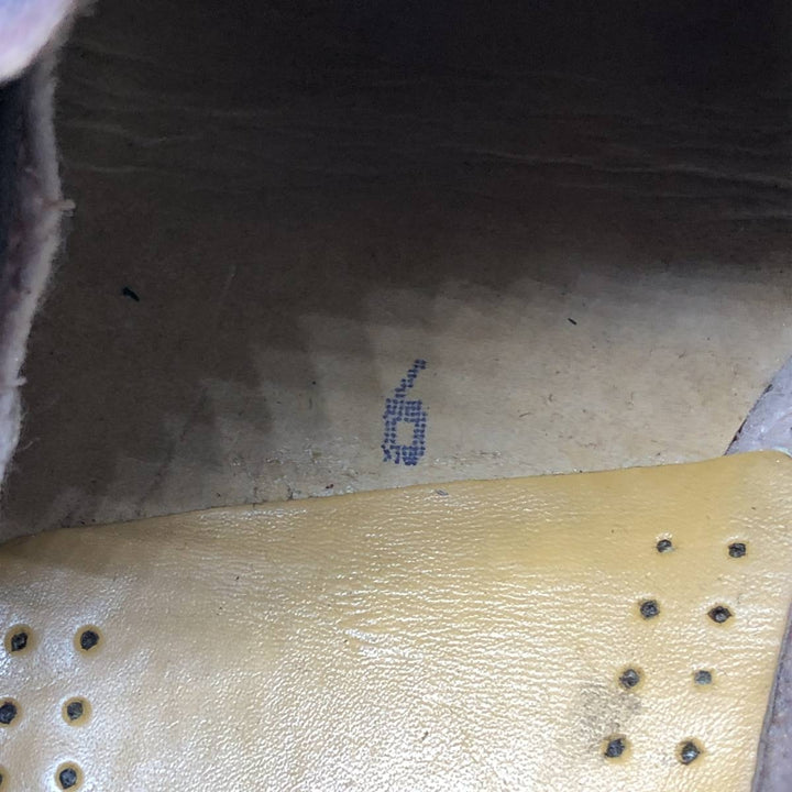 Dr. Martens 6-hole boots made in the UK Men's 25.0cm genuine leather brown type Vintage Second Hand