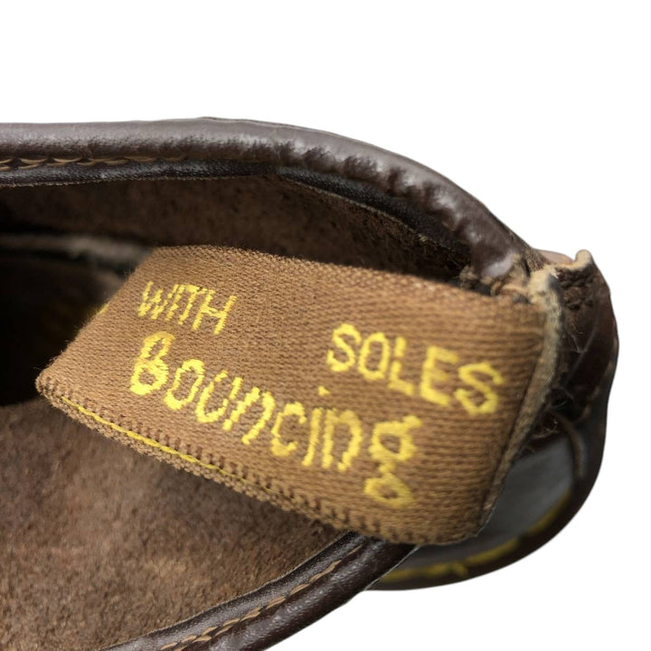 Dr. Martens 6-hole boots made in the UK Men's 25.0cm genuine leather brown type Vintage Second Hand