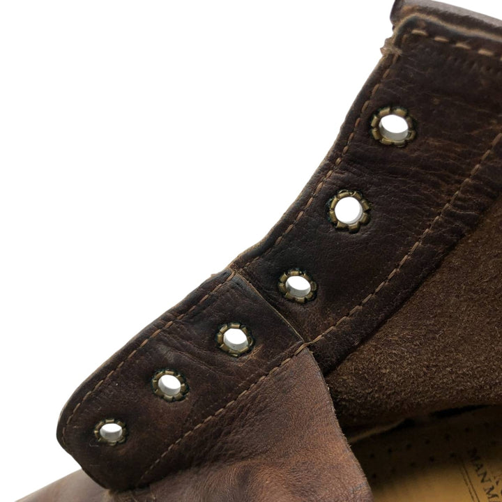 Dr. Martens 6-hole boots made in the UK Men's 25.0cm genuine leather brown type Vintage Second Hand