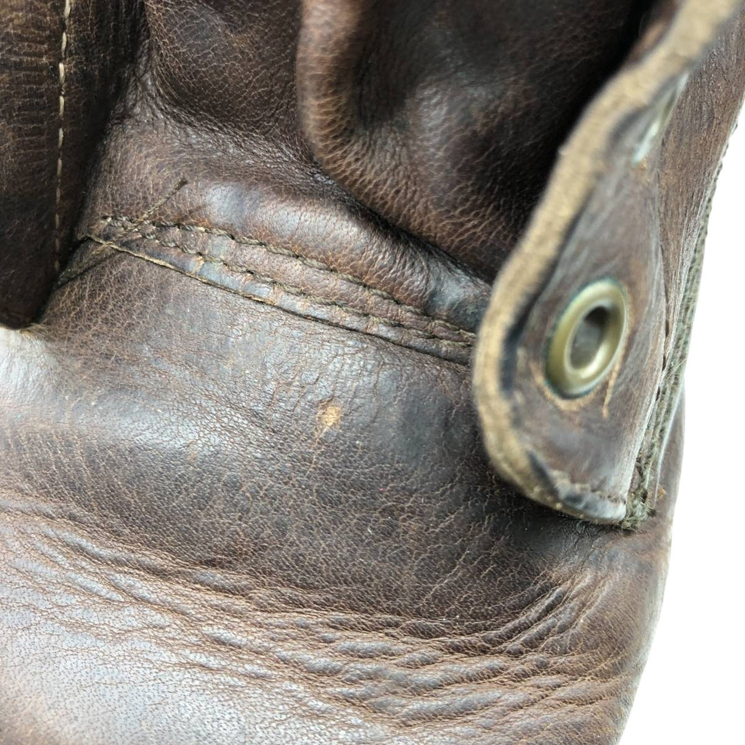 Dr. Martens 6-hole boots made in the UK Men's 25.0cm genuine leather brown type Vintage Second Hand