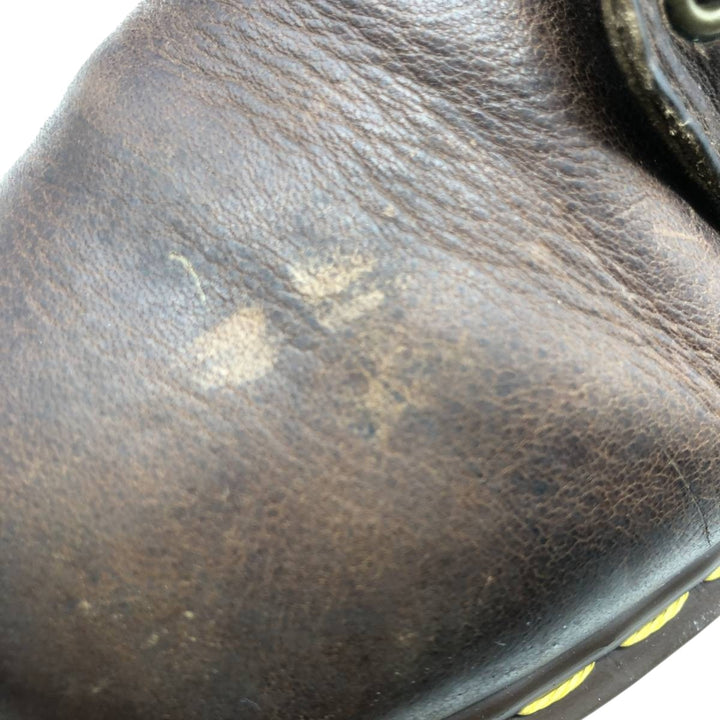 Dr. Martens 6-hole boots made in the UK Men's 25.0cm genuine leather brown type Vintage Second Hand