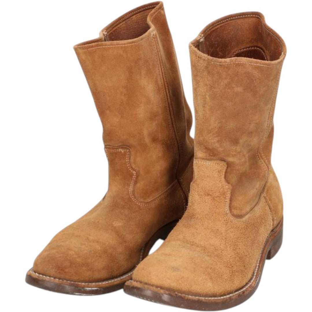 Roper boots Men's 27.0cm Genuine Leather Suede brown type Vintage Second Hand