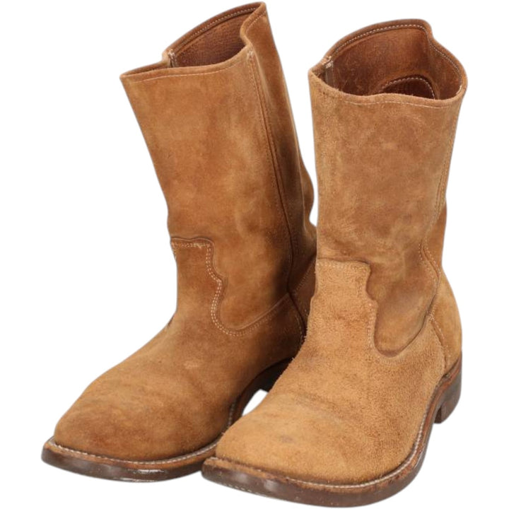 Roper boots Men's 27.0cm Genuine Leather Suede brown type Vintage Second Hand