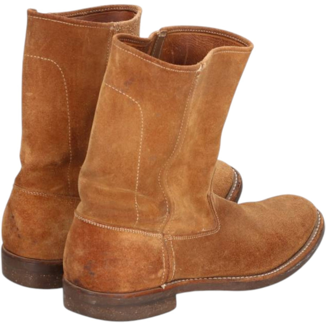 Roper boots Men's 27.0cm Genuine Leather Suede brown type Vintage Second Hand