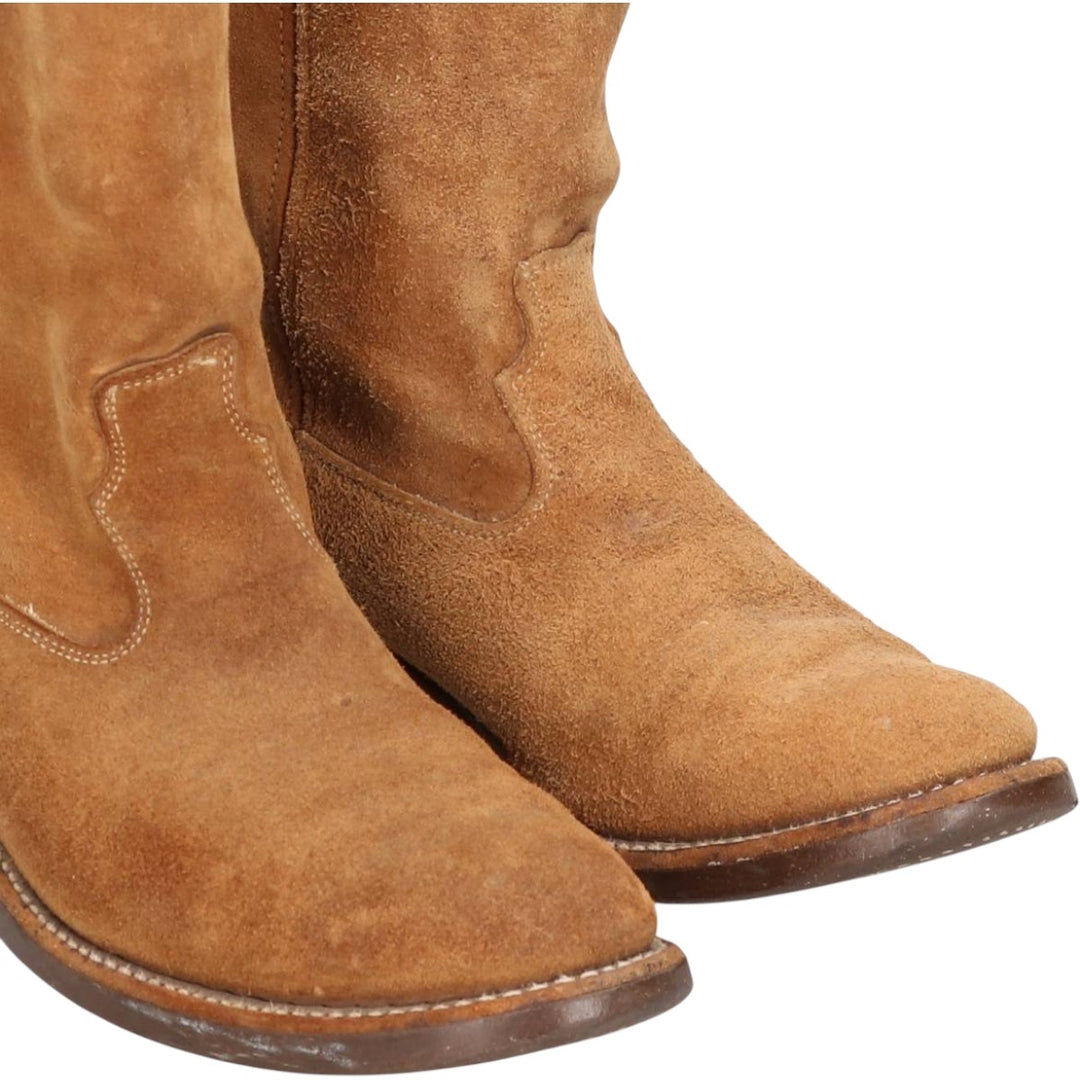 Roper boots Men's 27.0cm Genuine Leather Suede brown type Vintage Second Hand