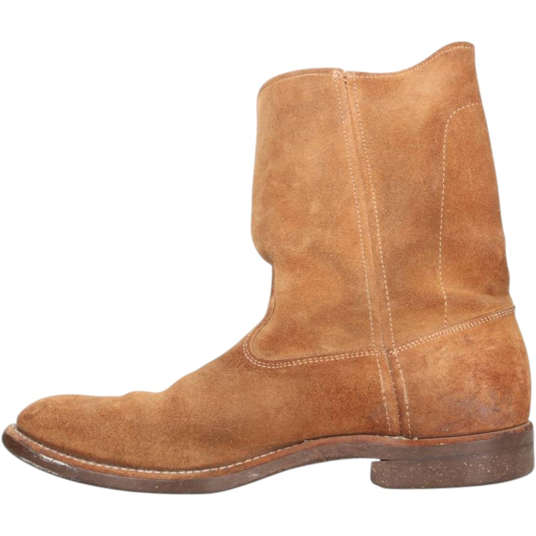 Roper boots Men's 27.0cm Genuine Leather Suede brown type Vintage Second Hand