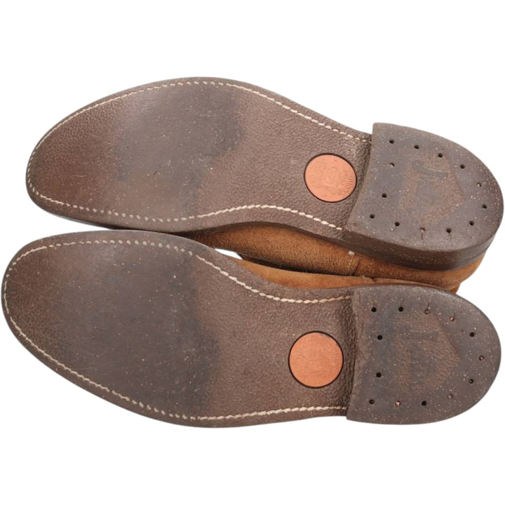 Roper boots Men's 27.0cm Genuine Leather Suede brown type Vintage Second Hand