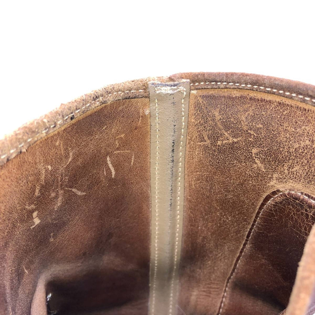 Roper boots Men's 27.0cm Genuine Leather Suede brown type Vintage Second Hand