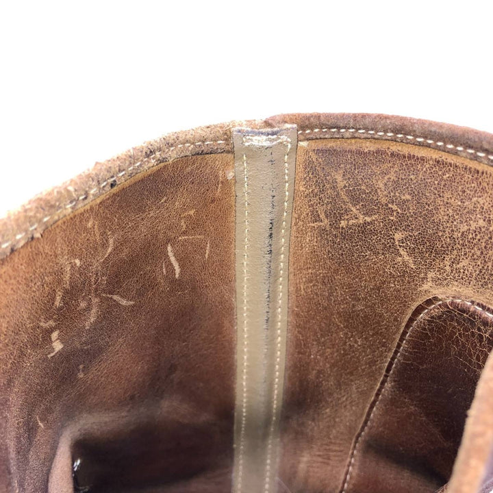 Roper boots Men's 27.0cm Genuine Leather Suede brown type Vintage Second Hand