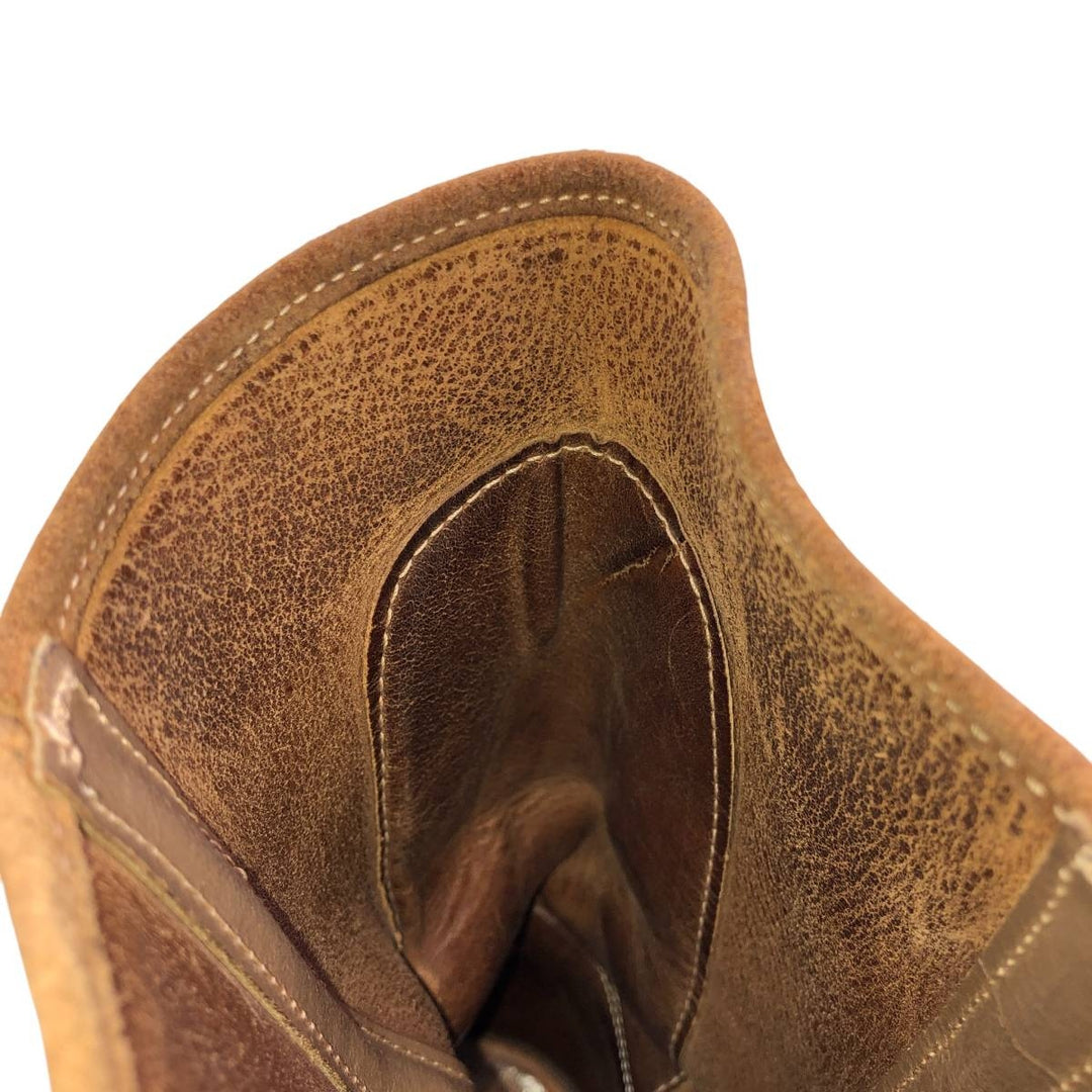 Roper boots Men's 27.0cm Genuine Leather Suede brown type Vintage Second Hand