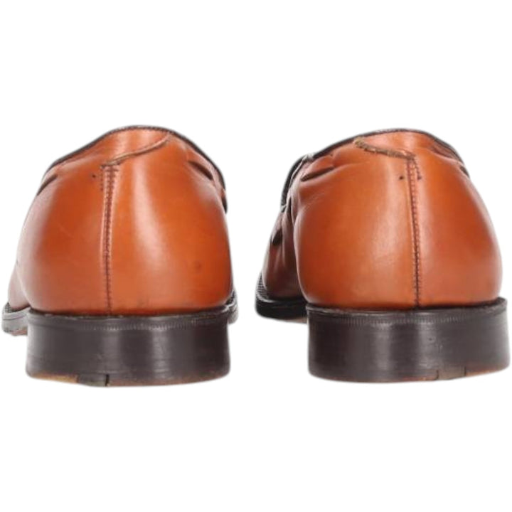 D'Camm Ltd V-Cleat Tassel Loafers, Men's, Size 10.4", Vintage /saa014063 Men's 26.5cm genuine leather Camel type Vintage Second Hand