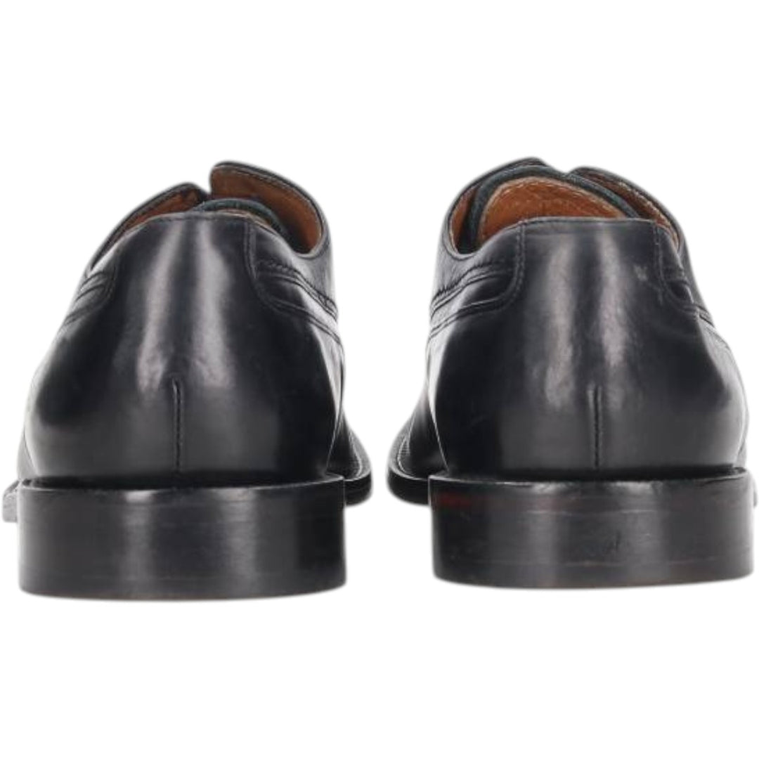Bostonian METRO FLEX Straight Tip Shoes, Made in Italy, Size 9 1/2 Men's 27.5cm genuine leather black type Vintage Second Hand