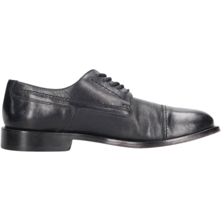 Bostonian METRO FLEX Straight Tip Shoes, Made in Italy, Size 9 1/2 Men's 27.5cm genuine leather black type Vintage Second Hand