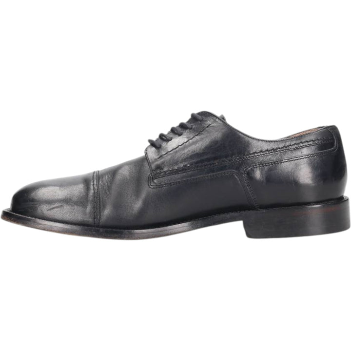 Bostonian METRO FLEX Straight Tip Shoes, Made in Italy, Size 9 1/2 Men's 27.5cm genuine leather black type Vintage Second Hand